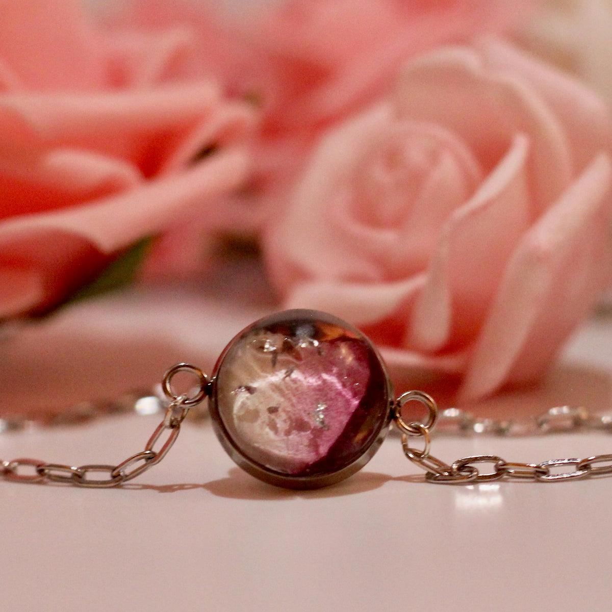 Schmuckset „Herz der Rose“