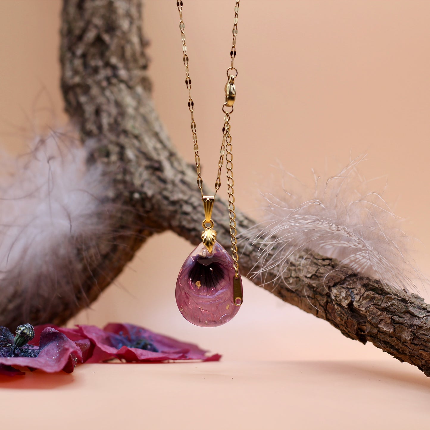 Ketting Sun-Kissed Klaproos