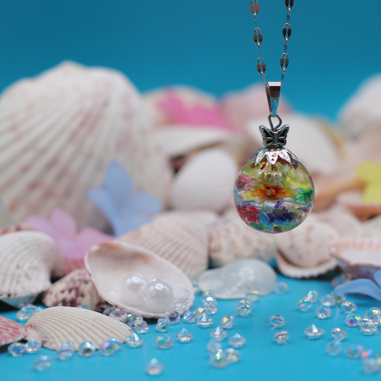 Ketting Sun-Kissed 'Happy flowers'