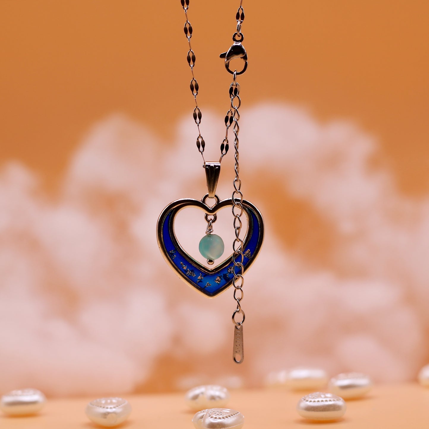 Ketting 'Lovely Blue'