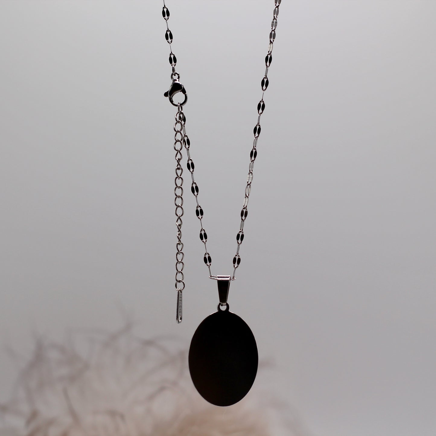 Ketting met Turkoois en droogbloempjes
