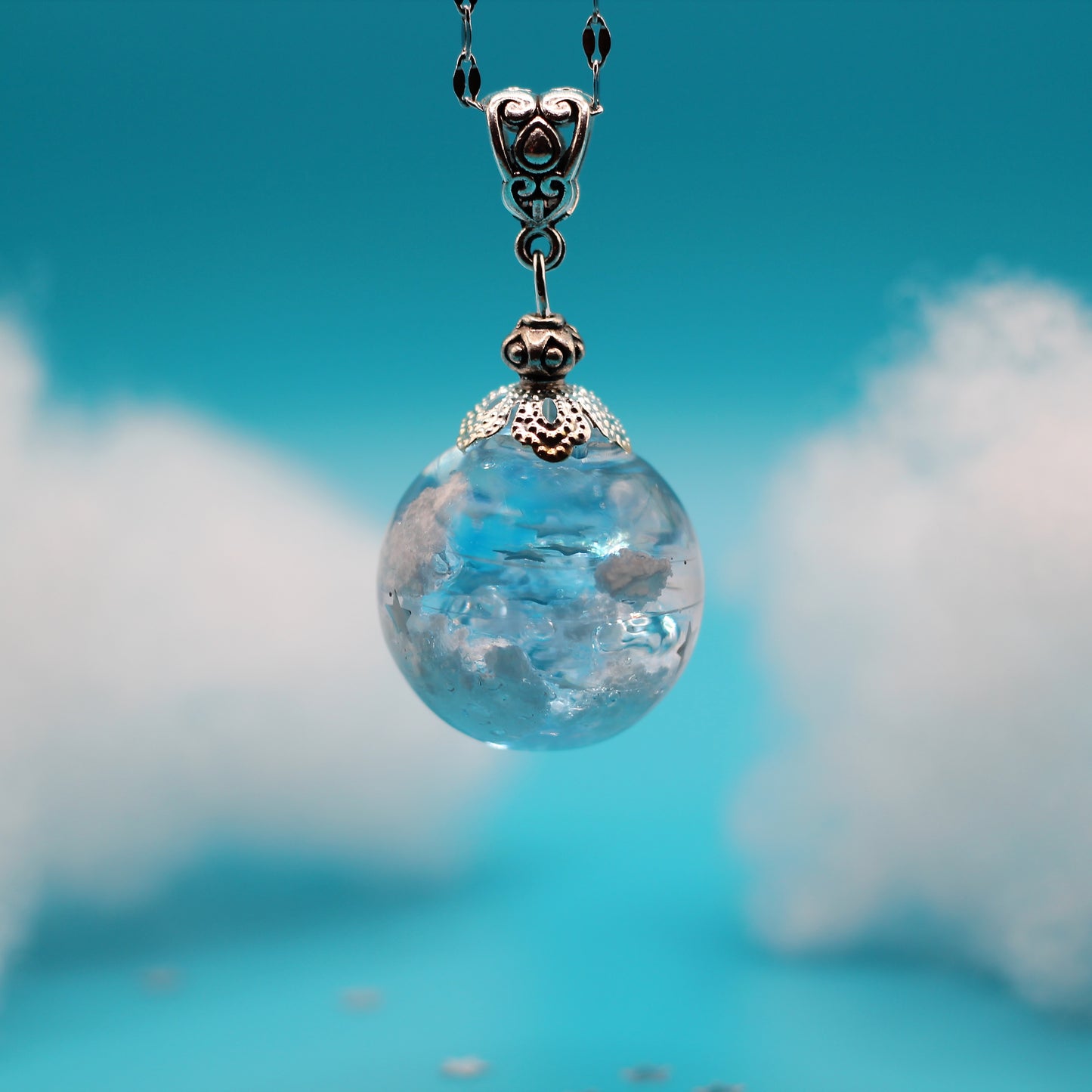 Ketting in de wolken bol