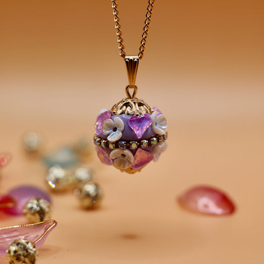 Ketting Duizend-en-één-nacht lila