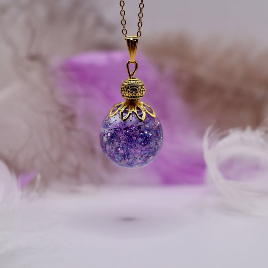 'Glistening Purple' Necklace