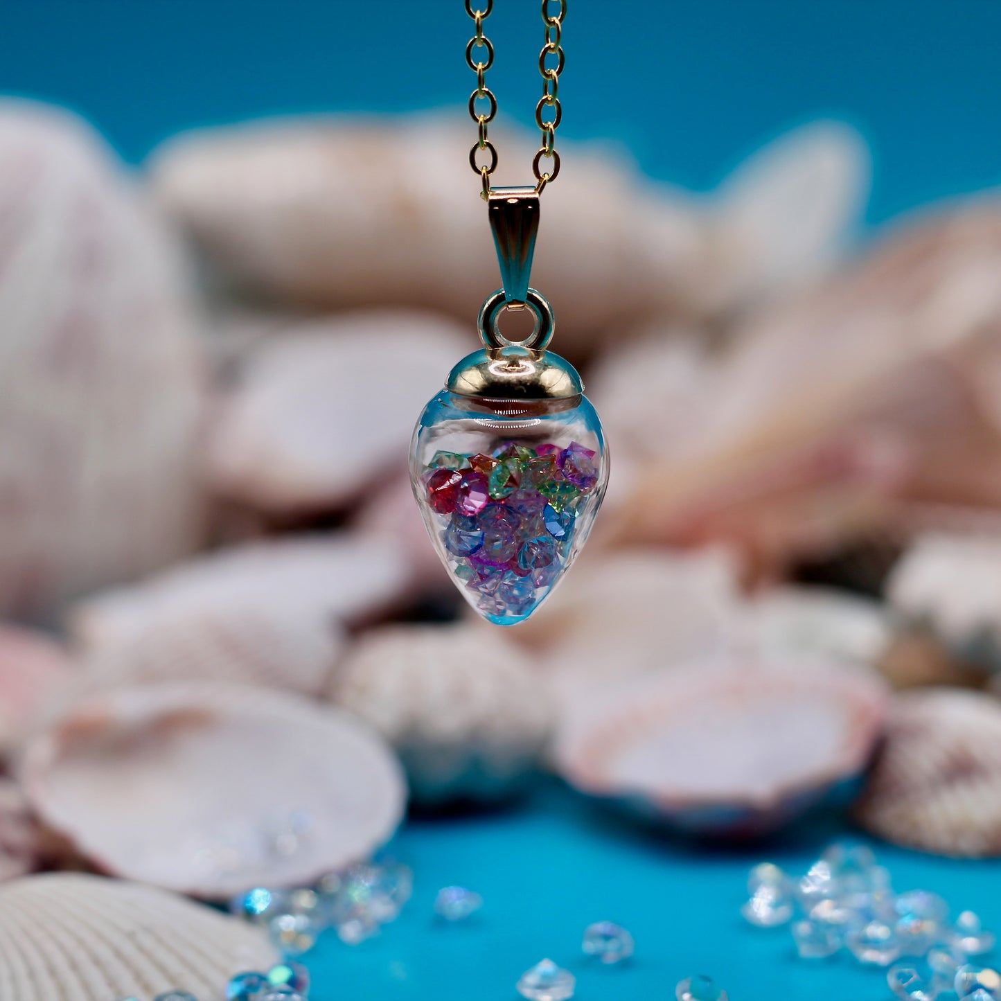 Ketting Sun-Kissed glimmende steentjes