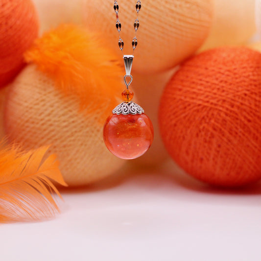 Ketting Royal Orange ' Orange Aurora'