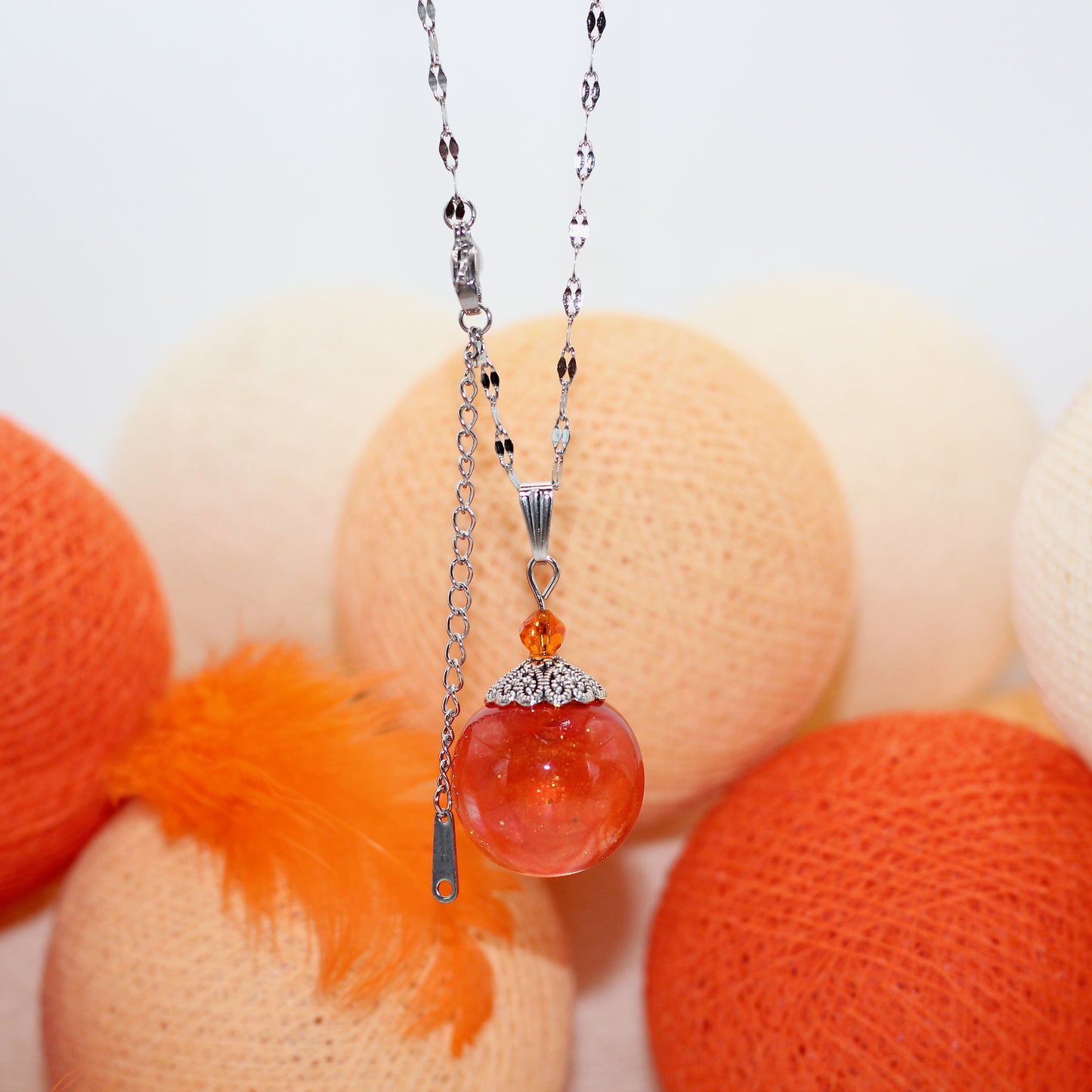 Ketting Royal Orange ' Orange Aurora'