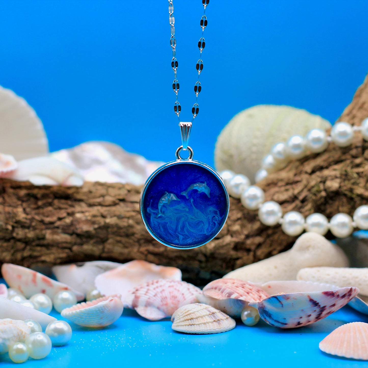 Ketting Sun-Kissed met dolfijnen