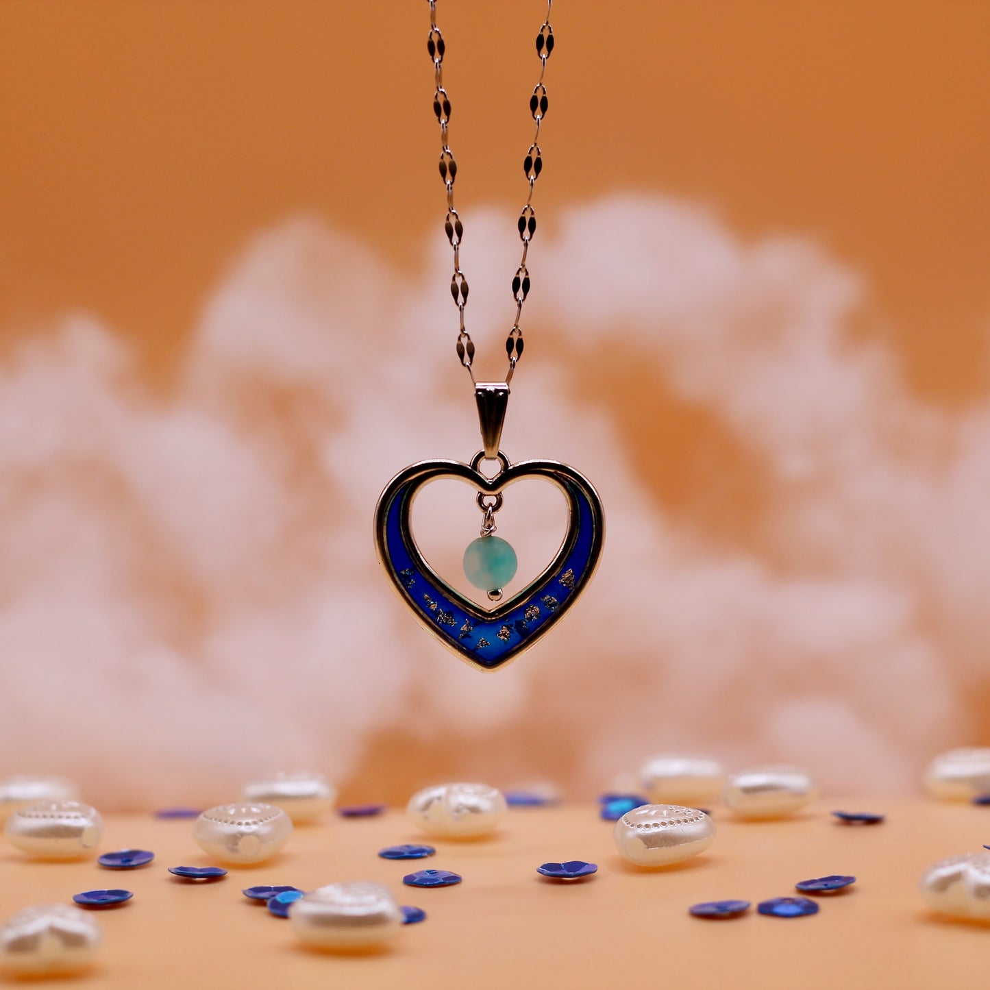 Ketting 'Lovely Blue'