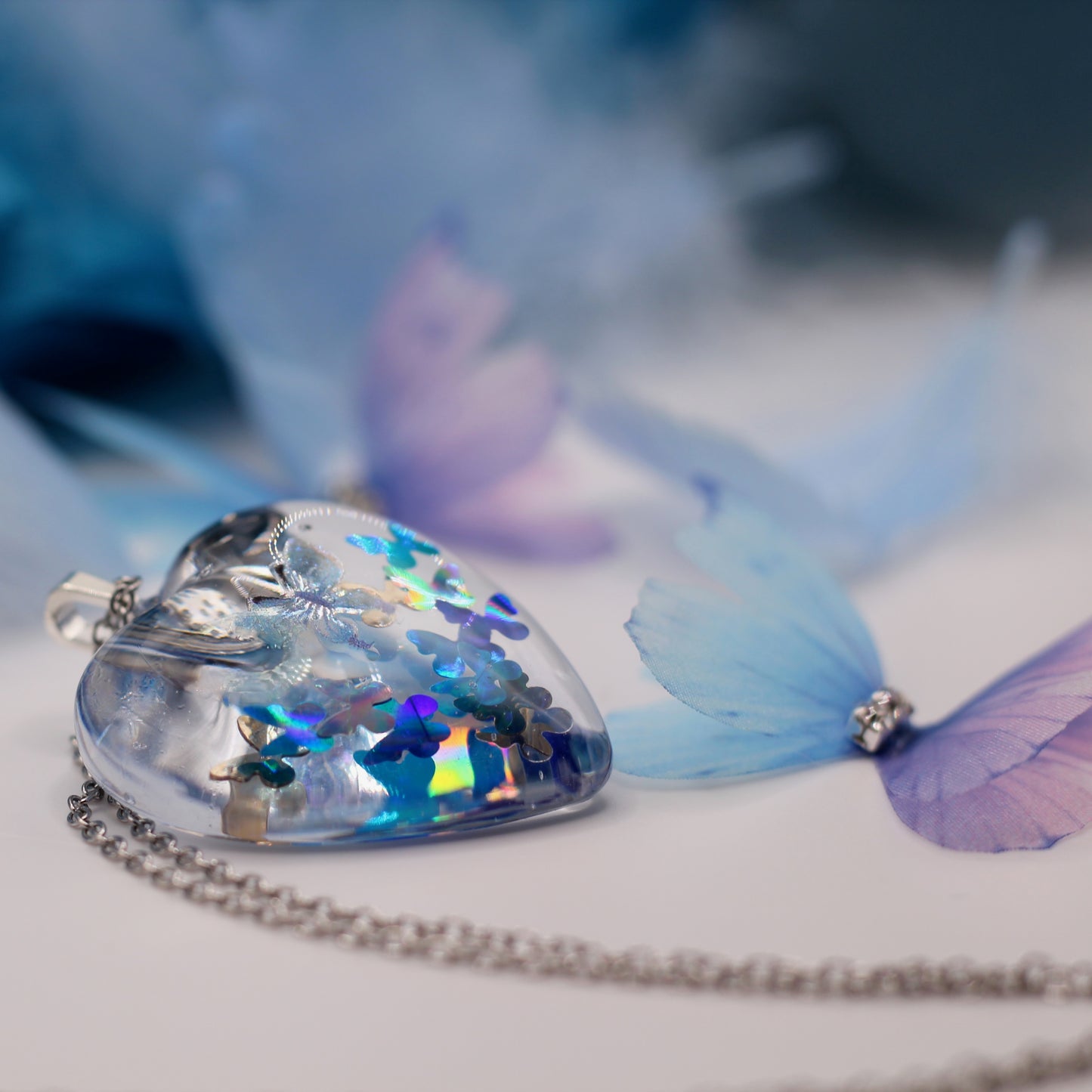 Geboortecadeau 'Hart vol vlinders'