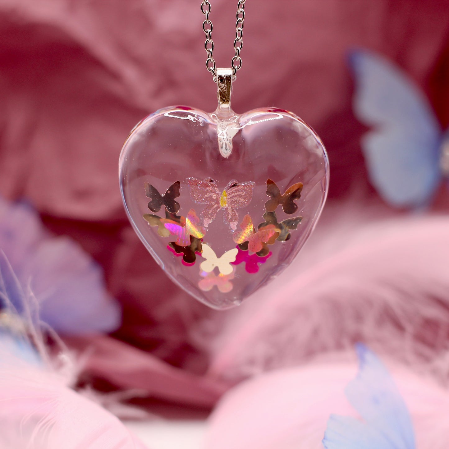 Geboortecadeau 'Hart vol vlinders'