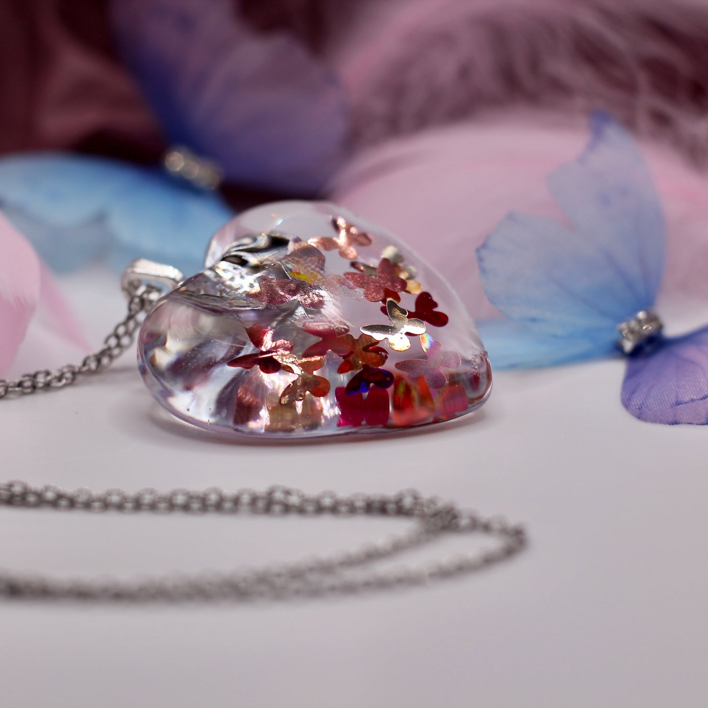 Geboortecadeau 'Hart vol vlinders'