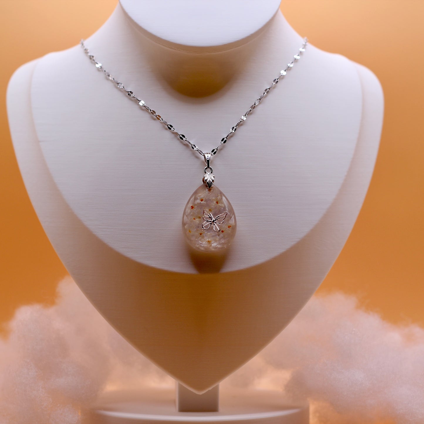 Necklace 'Hidden Butterfly'
