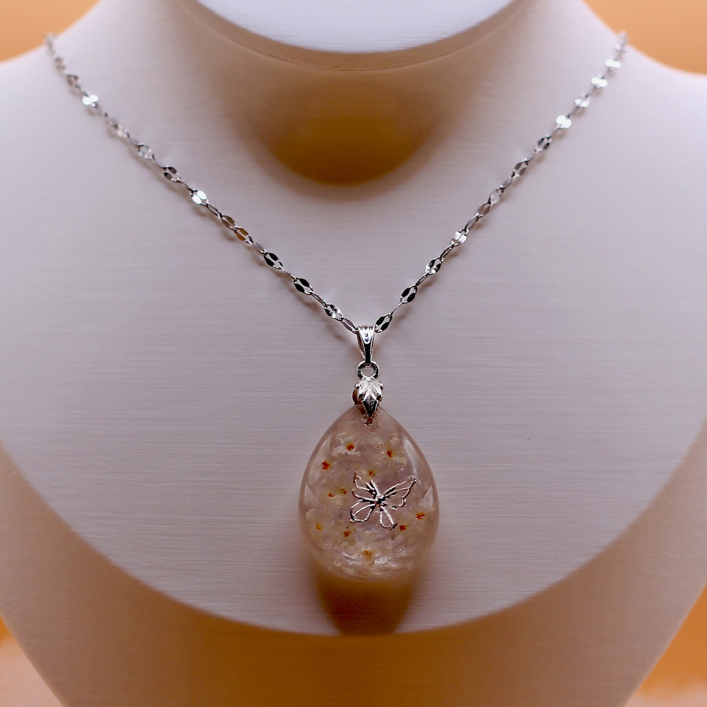 Necklace 'Hidden Butterfly'