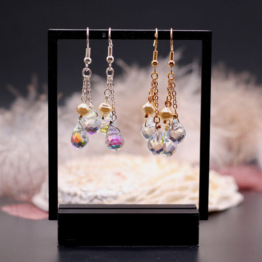 Oorbellen Sun-Kissed 'Diamonds & Pearls'