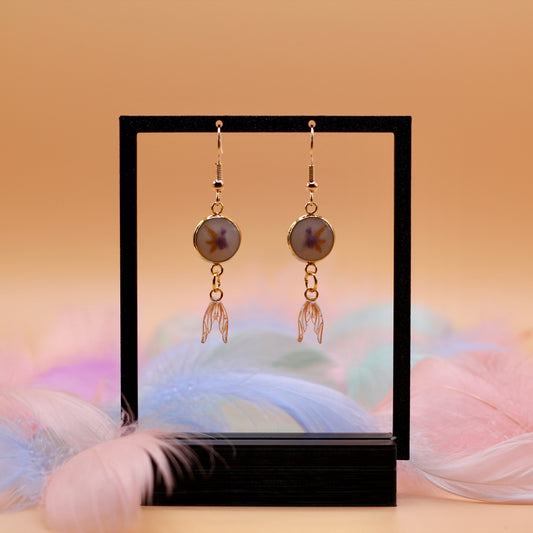 Oorbellen met elfjes goud