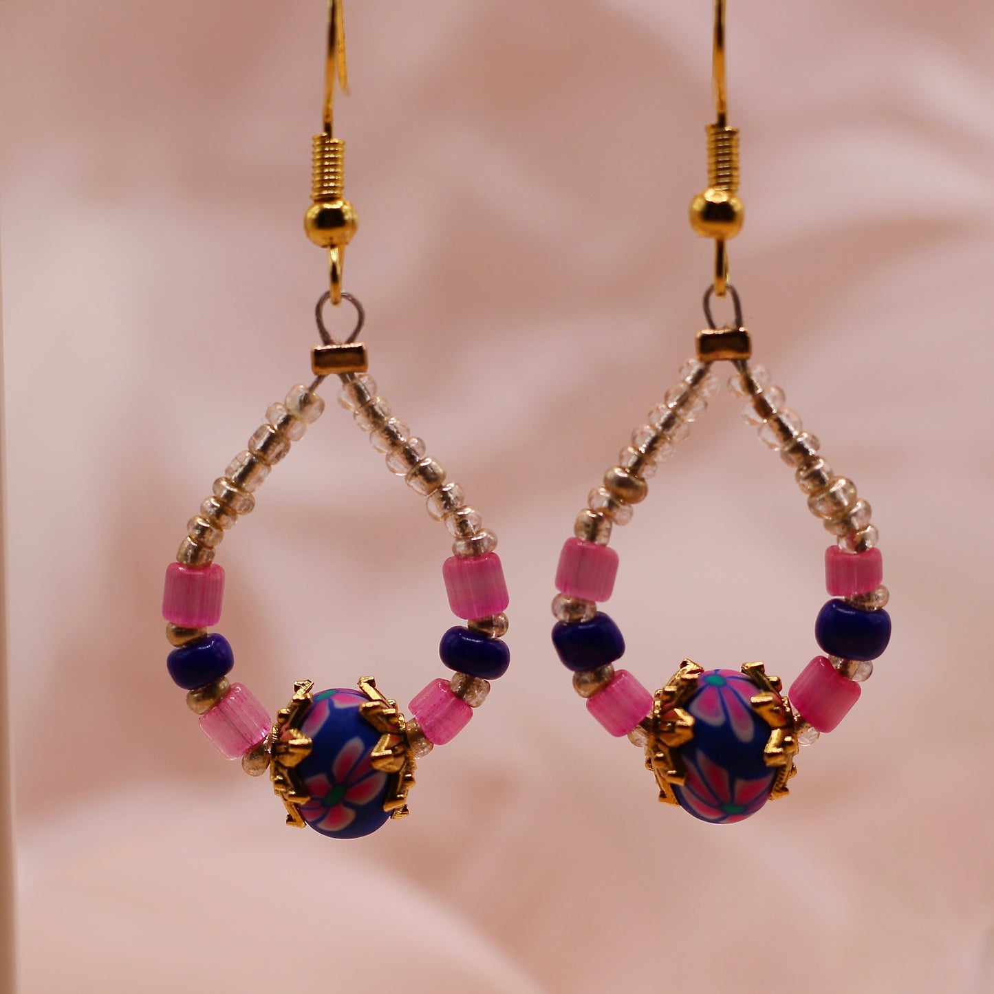 Earrings 'Cobalt Joy'