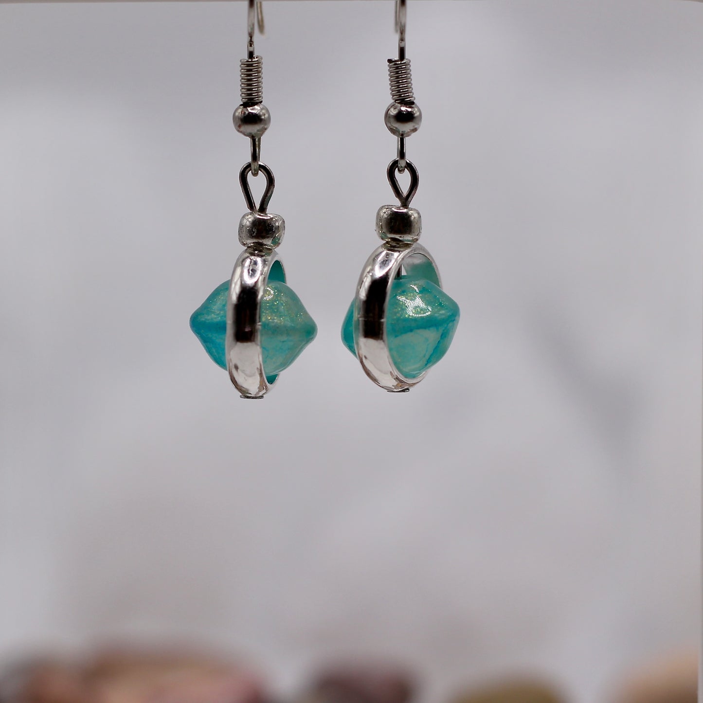 Sun-Kissed 'Blue Lagoon' Earrings