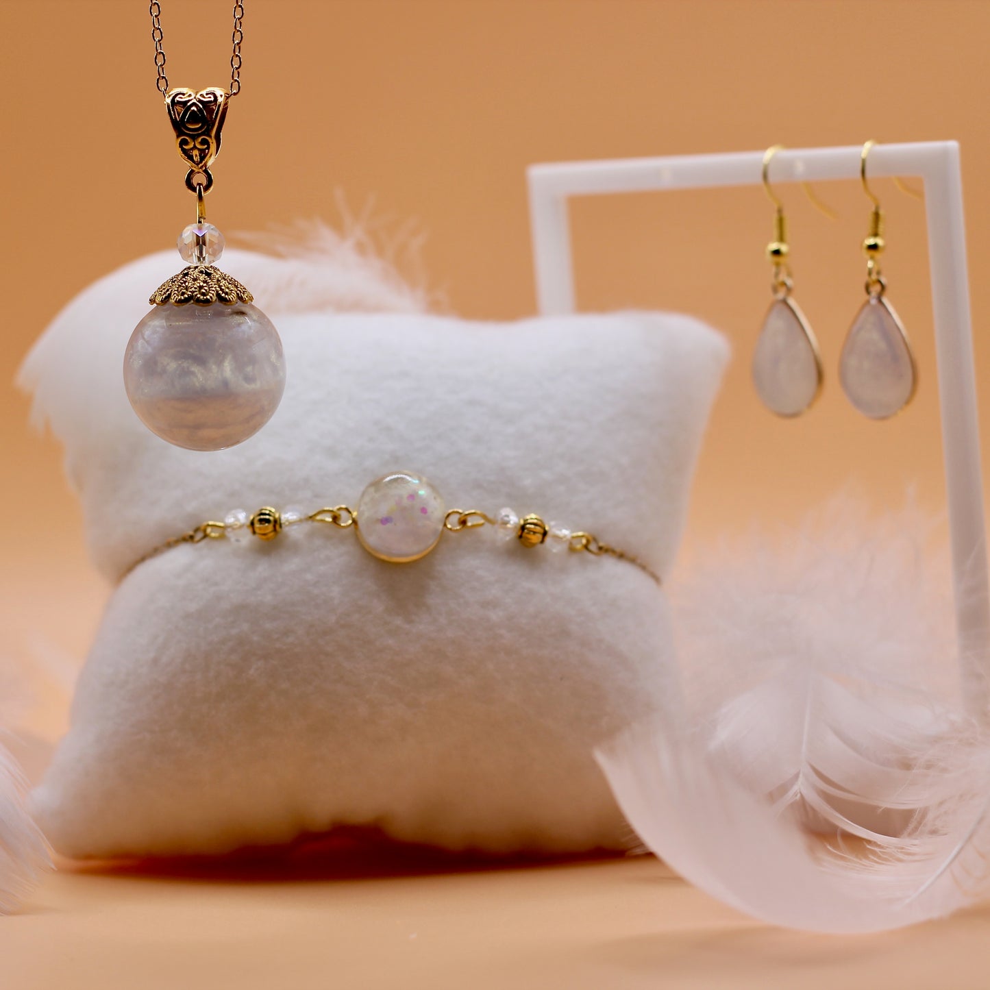 Jewelry set 'Silk Sonic'